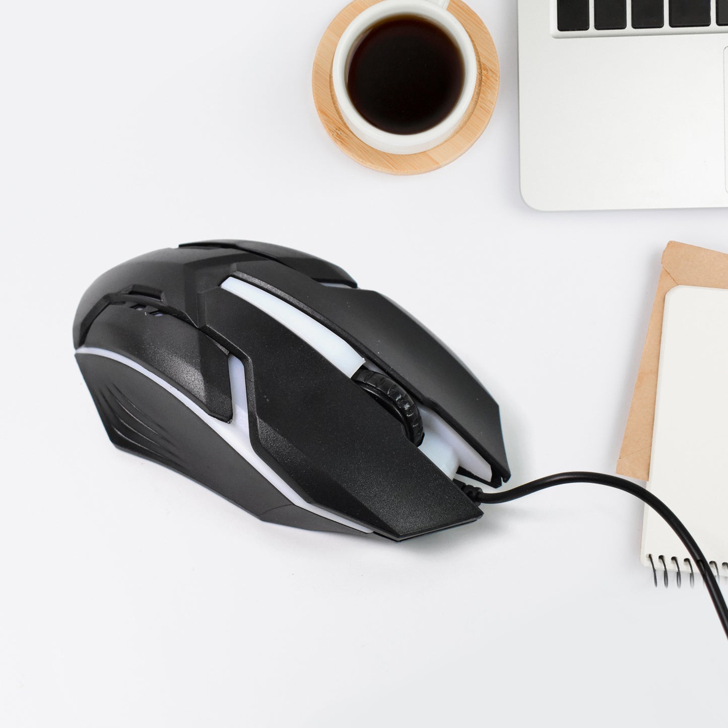 Usb Wired Mouse Design Gaming Mouse  (1 Pc)